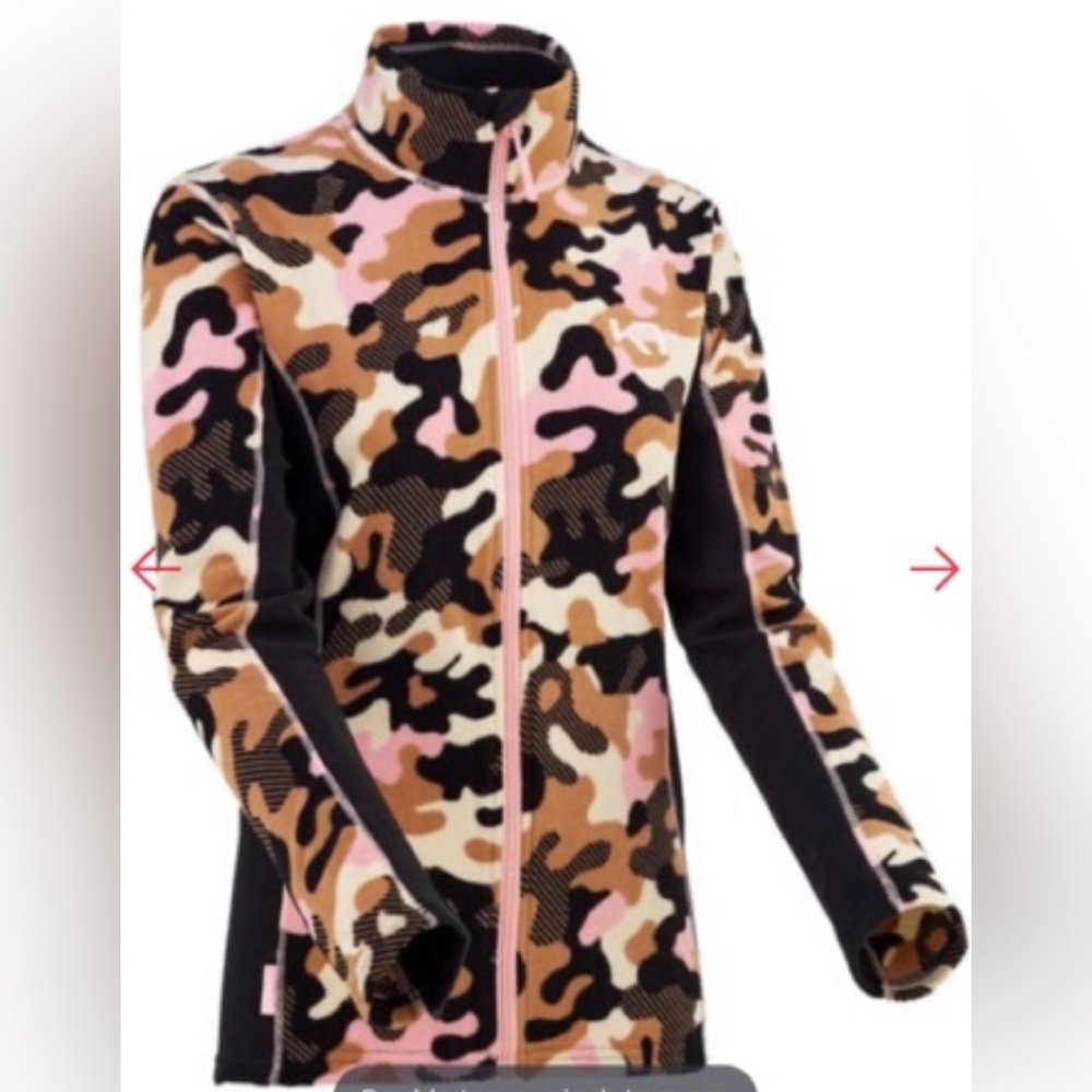 New with tags Kari Traa Stjerne zip up fleece! Size medium.